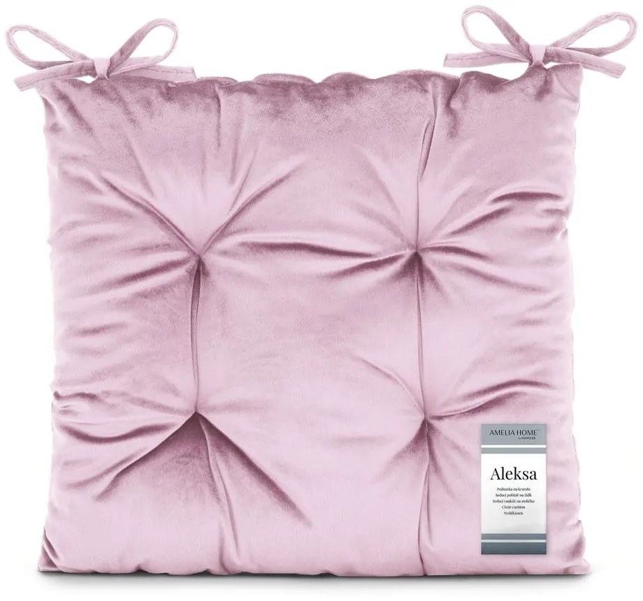 Кадифена възглавница за стол 40x40 cm Aleksa – Restilo