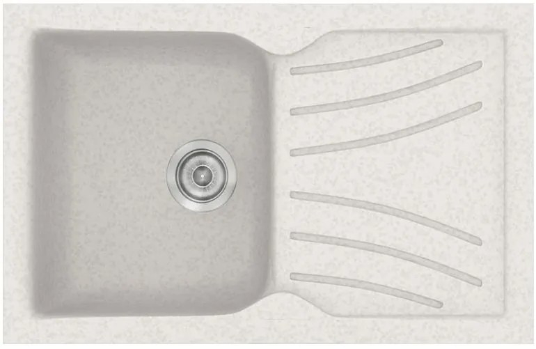 Мивка Sanitec 337-Metallic Ice