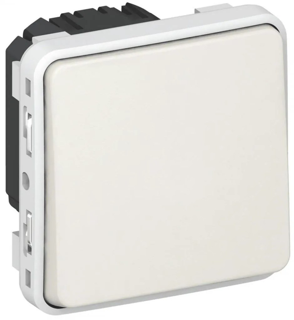 Legrand Девиаторен ключ за вграждане IP55 цвят Бял Plexo  - 069611