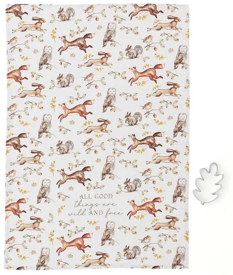 Памучни кърпи за съдове в комплект от 2 бр. 45x65 cm Forest Fable – Cooksmart ®