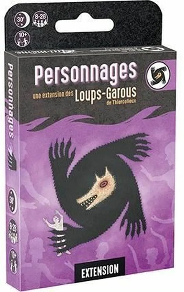 Настолна игра Asmodee Les Loups-Garous de Thiercelieux - Expansion: Characters (Edition 2021) (FR)