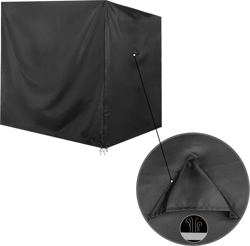 Градинска люлка CASARIA® синя, със защитен калъф KINGSLEEVE®