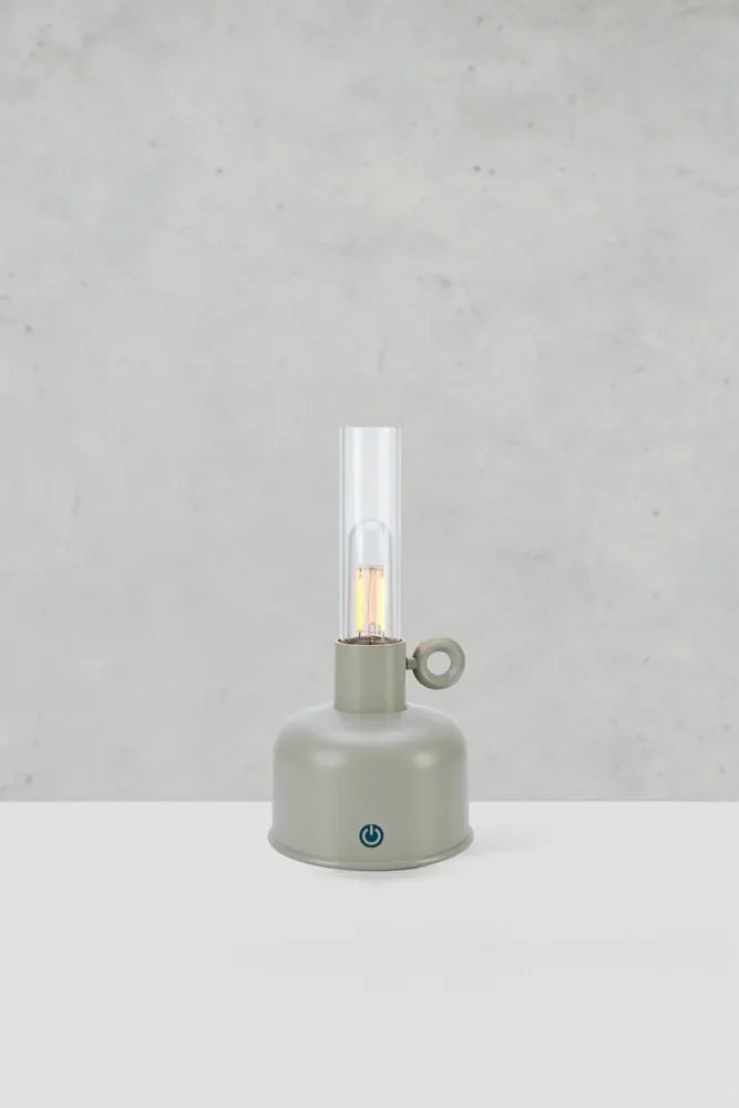 LED настолна лампа сиво-бежова (височина 22 cm) Astrid – Markslöjd