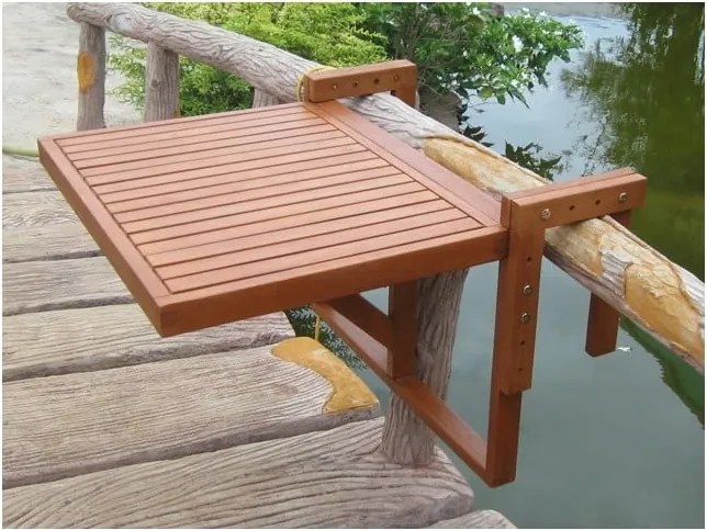 Висяща балконска маса 64x65 cm Berkeley – Garden Pleasure