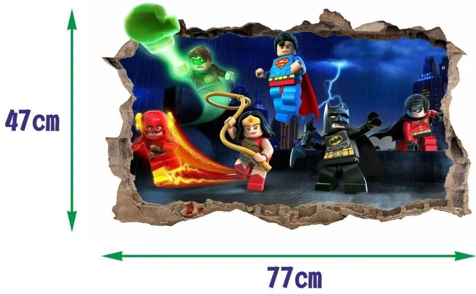 Стикер за стена Lego Batman 47x77cm