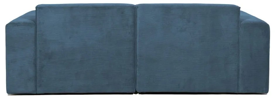 Син диван от рипсено кадифе 202 cm Sting – Scandic
