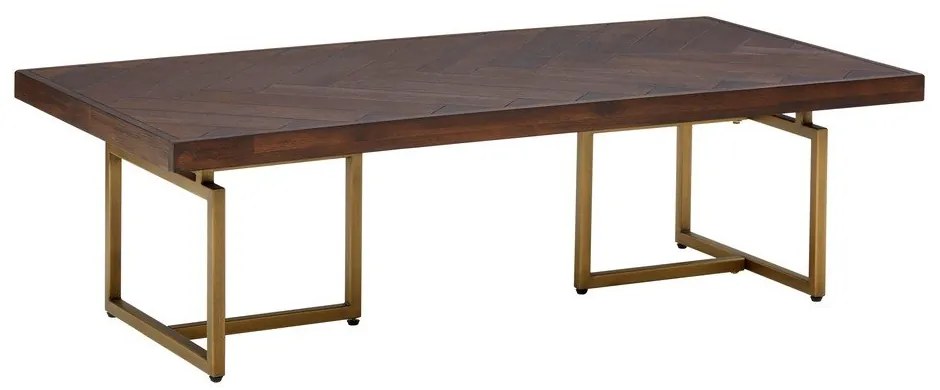 Кафява кръгла маса за кафе 60x120 cm Brando - Premier Housewares