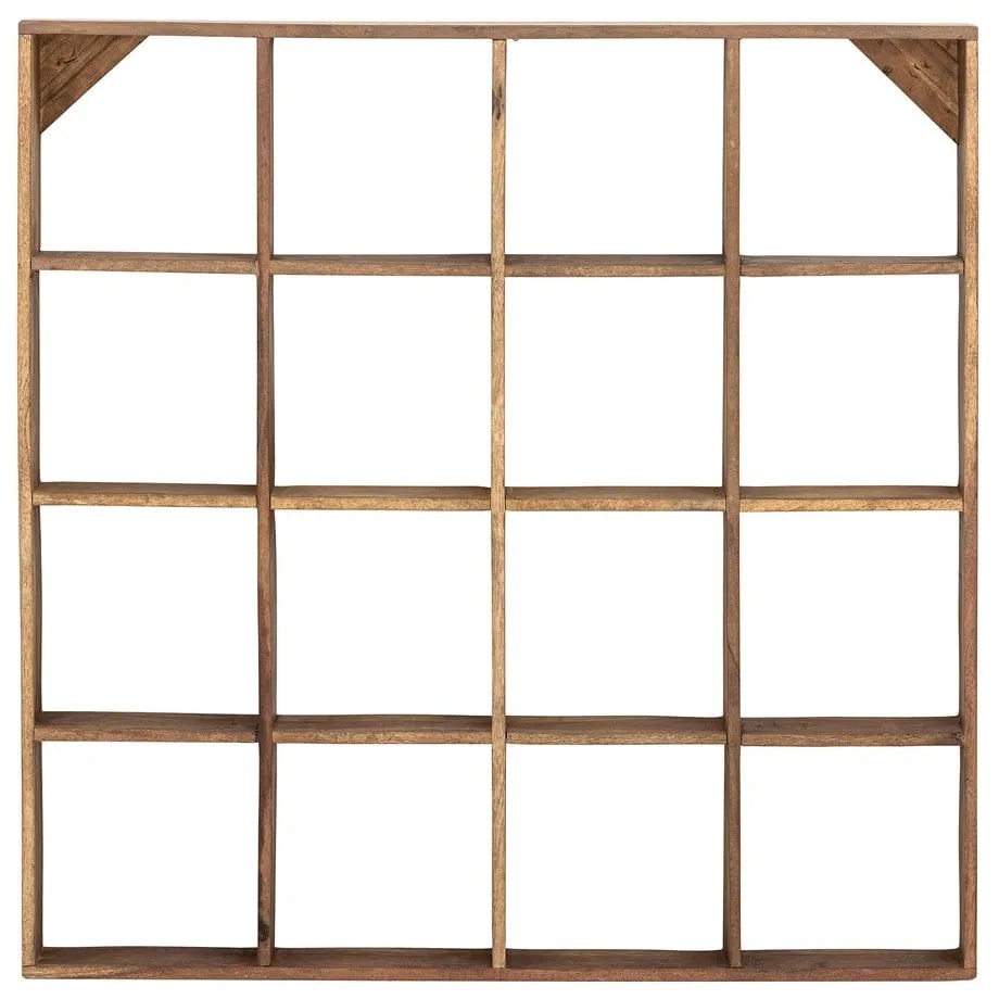 Двуетажен рафт от рециклирана дървесина в естествен цвят Tilo - Bloomingville