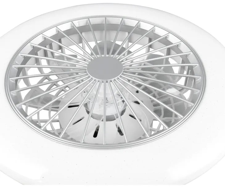 Бяло LED осветително тяло за таван Stralsund – Trio