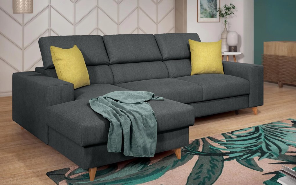 Разтегателен ъглов диван Авелино