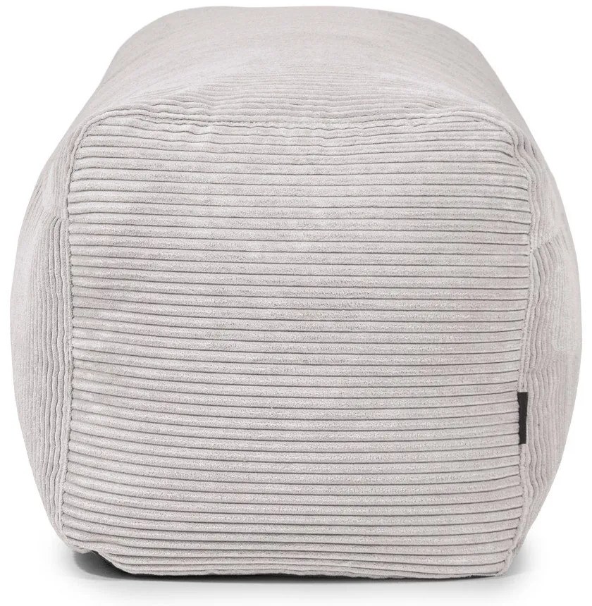 Син пуф от рипсено кадифе Plus 100 Lounge – SLOWDOWN