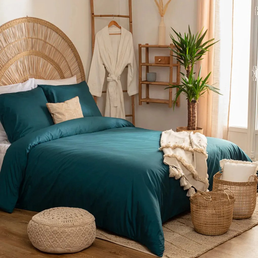 Спално бельо atmosphera Landiha, 240x220 cm, Памук перкал - Охра