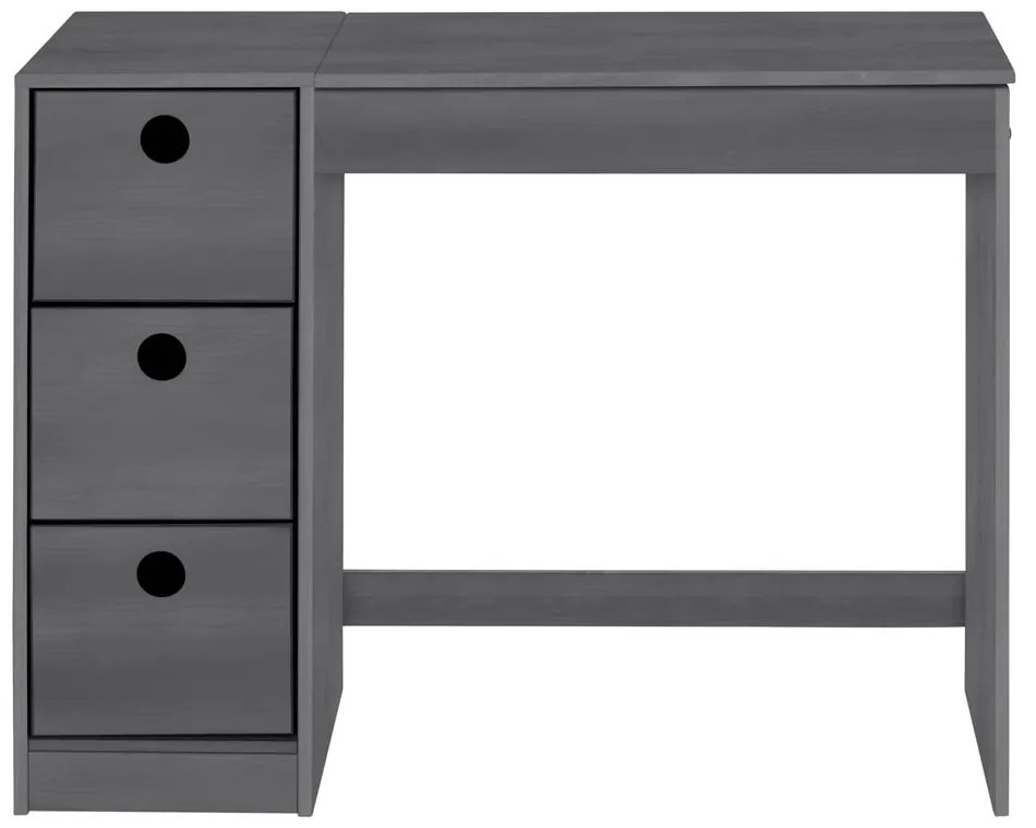 Работна маса от масивен бор 50x100 cm Alpi – Støraa