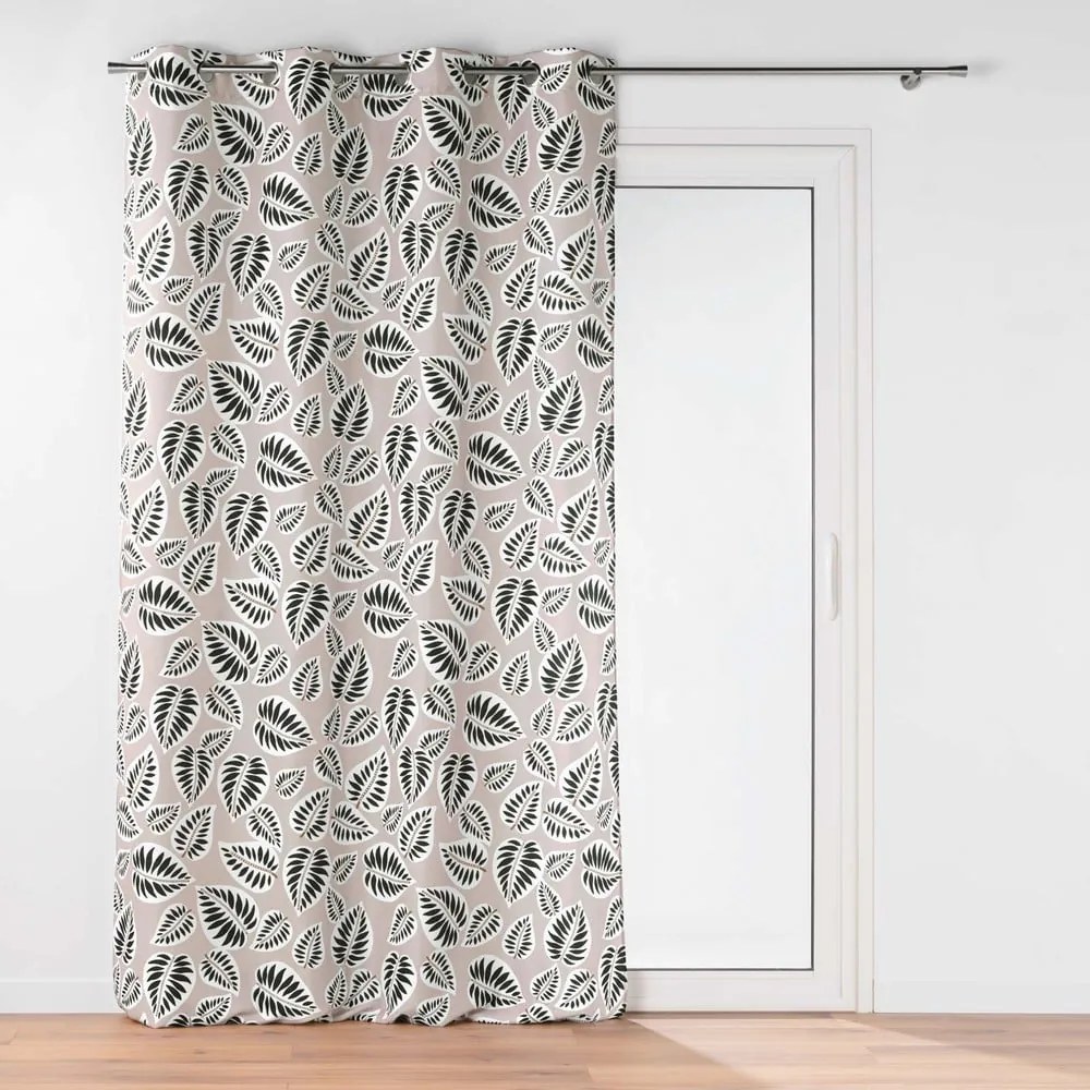 Черно-бежово перде 140x260 cm Alma – douceur d'intérieur
