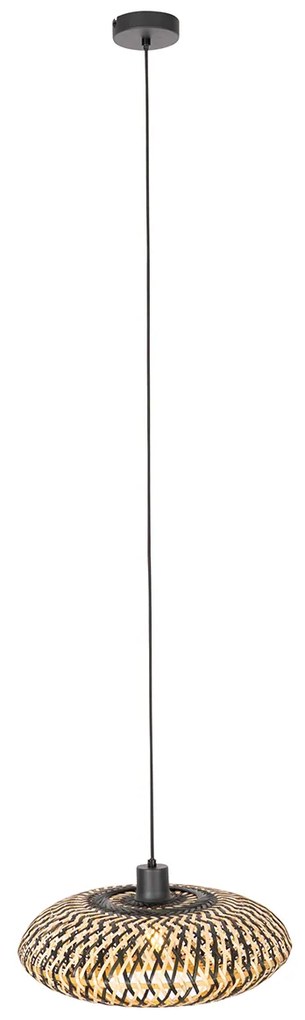 Ориенталски висящ аплик черен бамбук 40 см - Ostrava