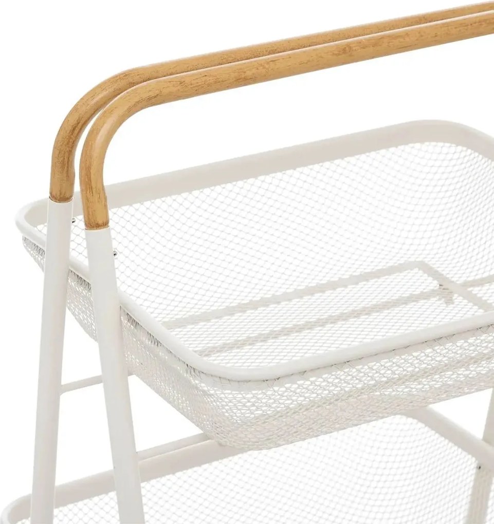 Кухненска количка 5five Mayaj, Метал, 3 нива - Черен