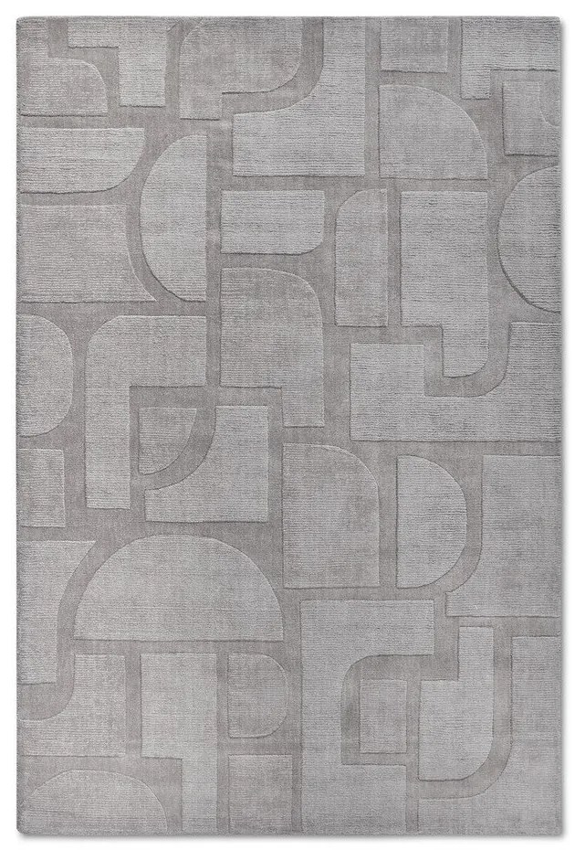 Сив ръчно изработен вълнен килим 80x150 cm Alexis – Villeroy&Boch