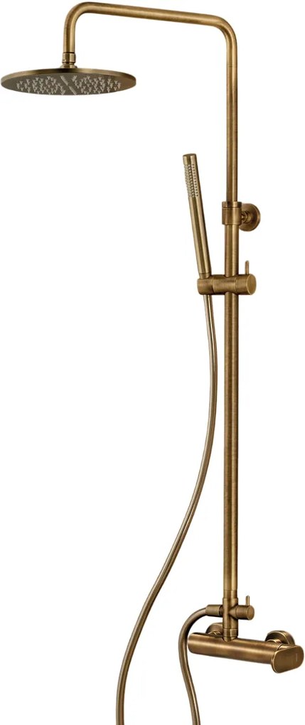 Душ батерия с глава и колона Slim Vicario II