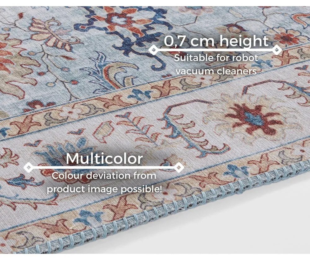 Син и бежов килим , 160 x 230 cm Vivana - Nouristan