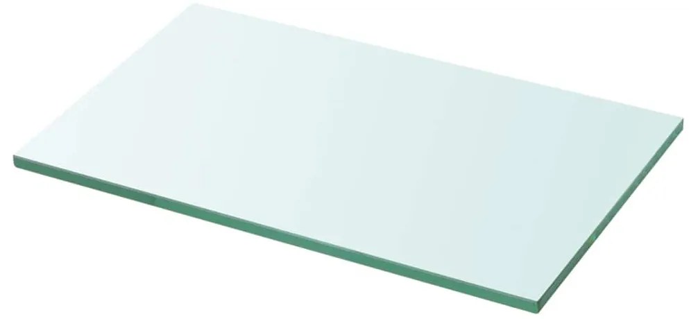 3051547 vidaXL Рафтове, 2 бр, панели прозрачно стъкло, 30x12 см