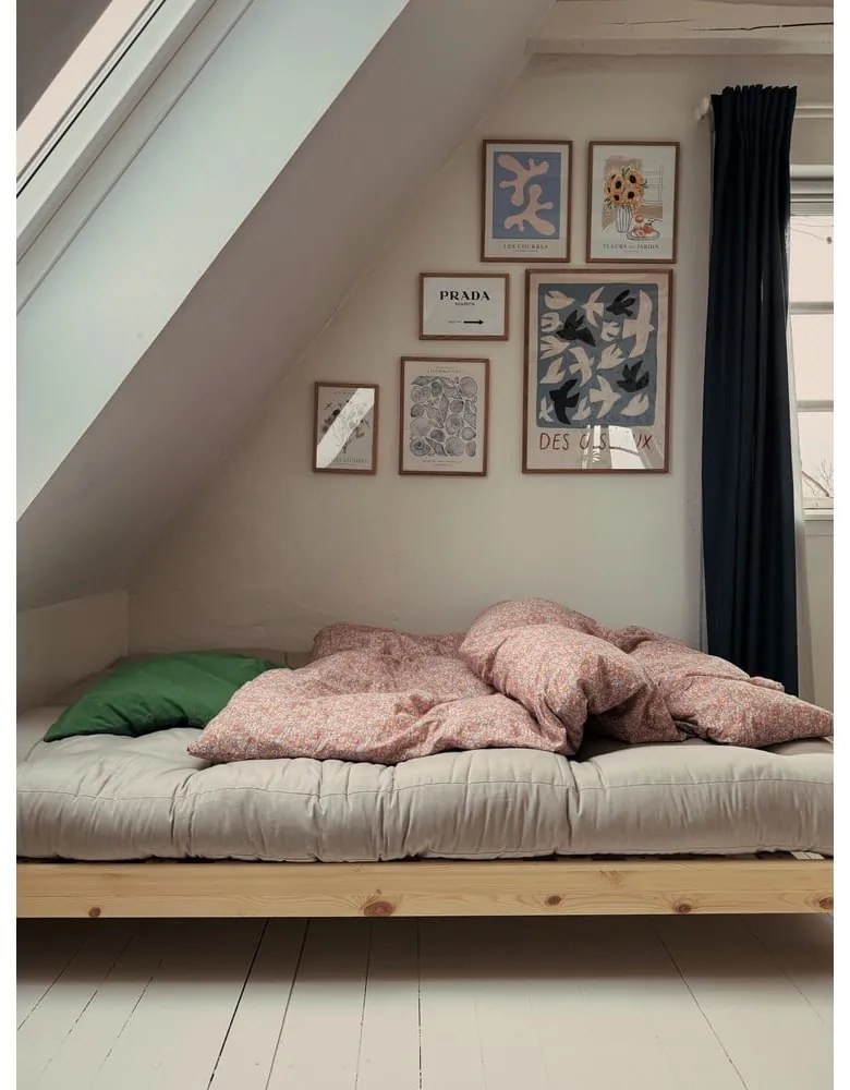 Променлив диван Natural Clear/Bordeaux Fresh - Karup Design