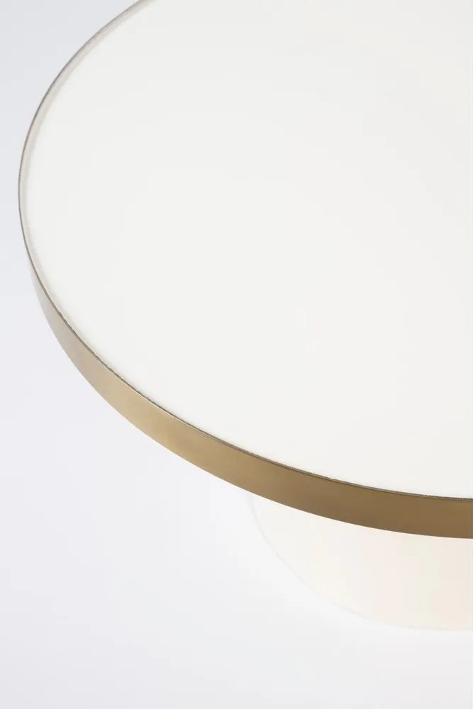 Метална кръгла странична масичка ø 60 cm Glam – Zuiver