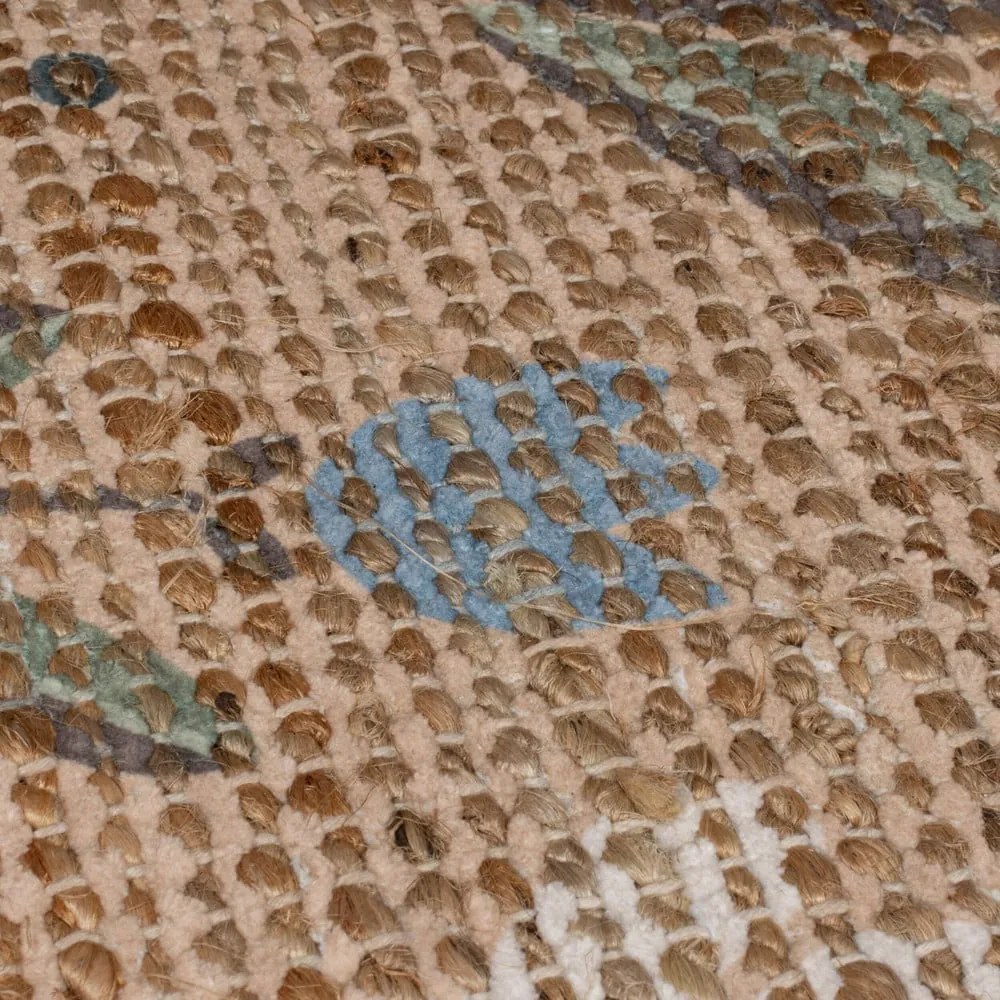 Ръчно изработен килим със смес от юта в естествен цвят 120x170 cm Arriana – Flair Rugs