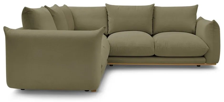 Светлозелен ъглов диван Ernest – Bobochic Paris