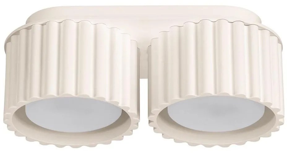 Sollux  SL.1793 - Точково осветително тяло AURA 2xGX53/10W/230V кремаво