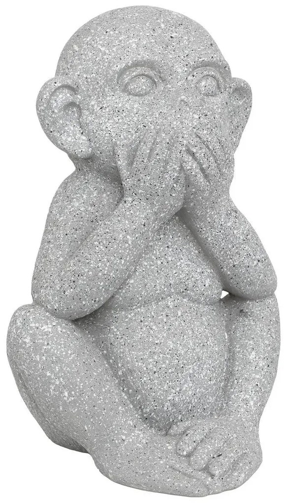 Декоративна статуя atmosphera Sohel, Смола, Сив, 42 cm