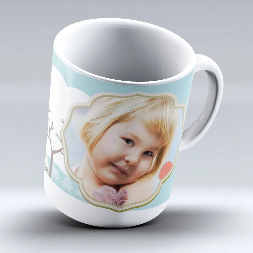 Чаша със снимка - Зимна приказка