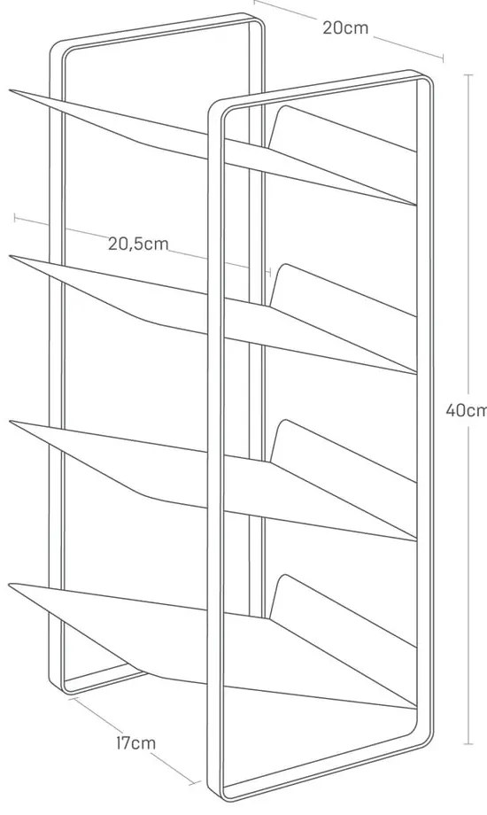 Стойка за бутилки Tower - YAMAZAKI
