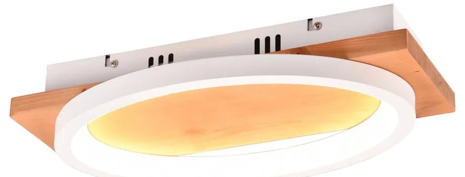 Бяло-естествена LED затъмняваща се стенна лампа Barca – Trio