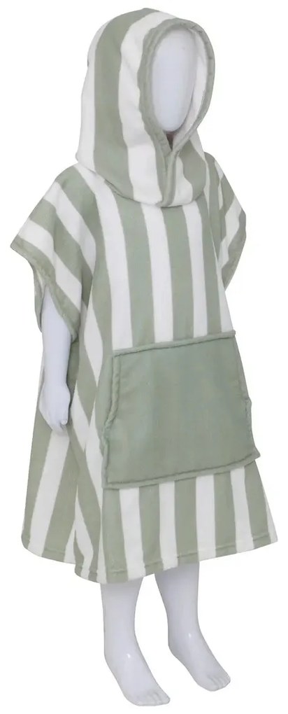 Детско пончо atmosphera Willi, Зелен, 55x70 cm