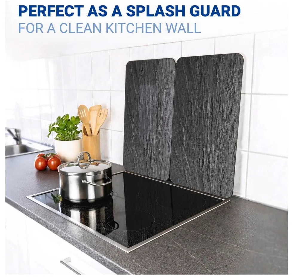 Комплект от 2 стъклени аспиратора с, 52 x 30 cm Slate - Wenko