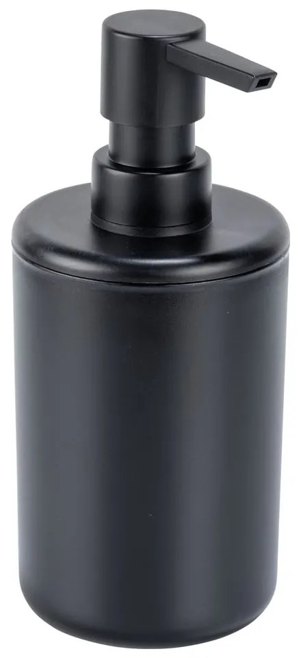 Черен пластмасов комплект аксесоари за баня Fano – Allstar