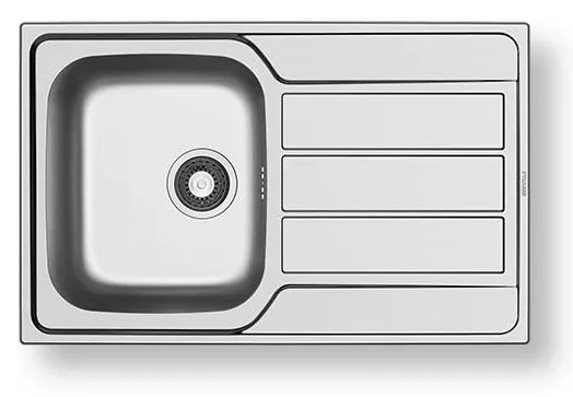 Pyramis 100178701 - Мивка ATHENA 79x50 см сатен