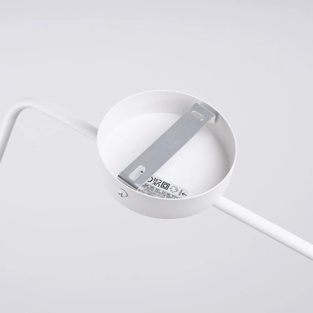 Бяла стенна лампа за контакт Zylo – Sollux