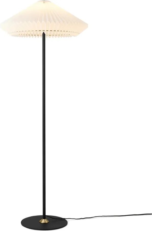 Halo Design 745043 - Подова лампа PARIS 1xE27/40W/230V черна/бяла/дъб