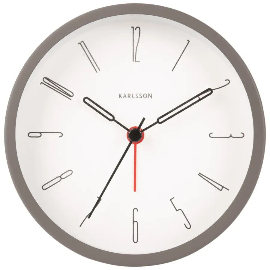 Будилник ø 11 cm Belle Numbers - Karlsson