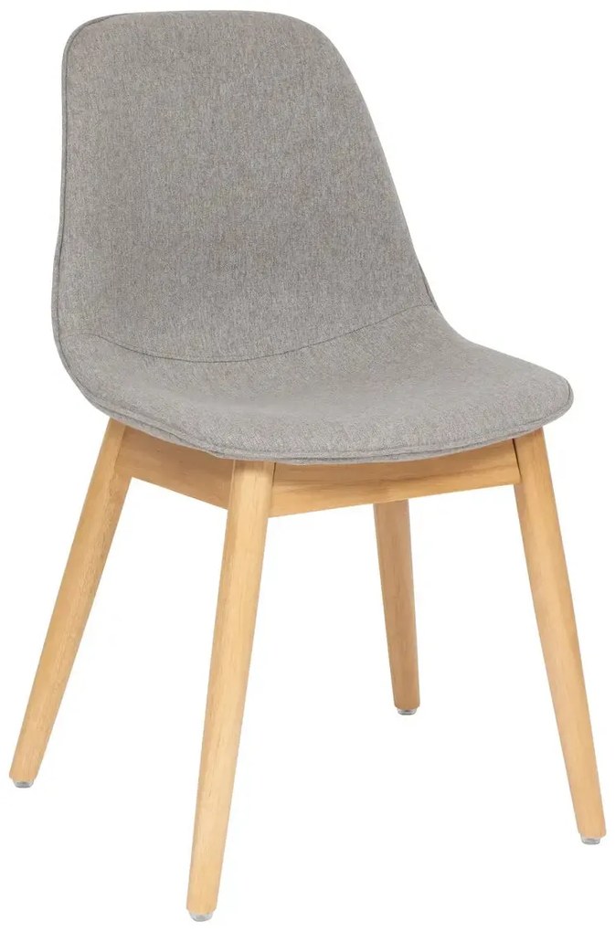 Трапезен стол atmosphera Ayati, Хевея - Сив