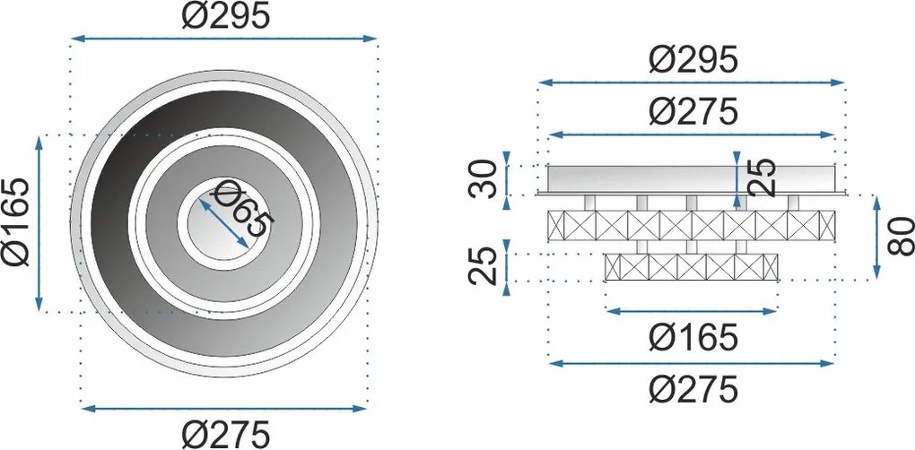 Плафон LED 20W APP411-C
