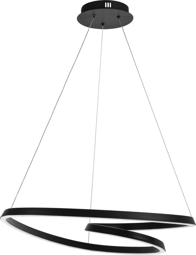 Пендел Ring LED +дистанционно управление APP796-cp Black