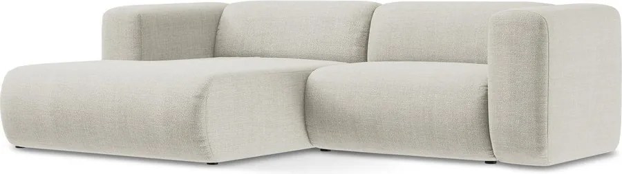 Бежов ъглов диван (ляв ъгъл) Ekahi – Makamii