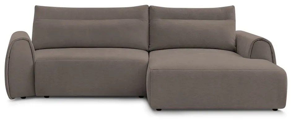 Кафяв ъглов диван Aden – Bobochic Paris