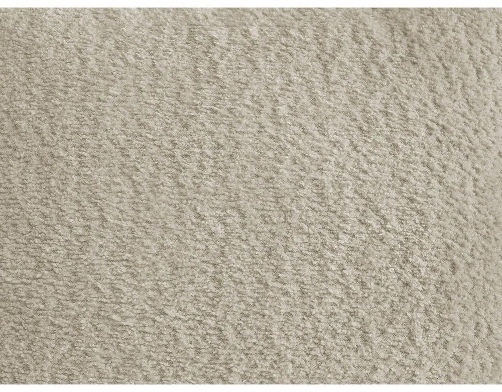 Бежова табуретка от прежда с примки от букле Roxelane – Bobochic Paris