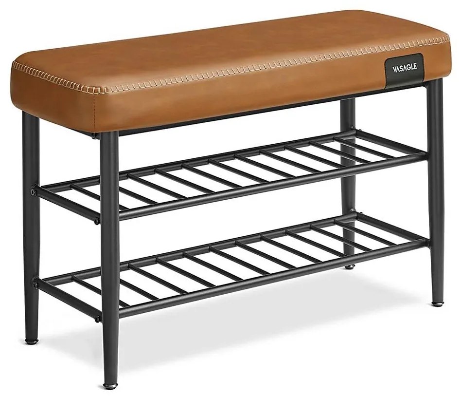 Обувница ANDOR кафява/черна