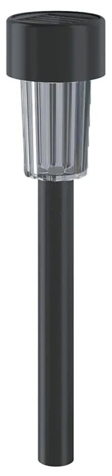 Aigostar - LED соларна лампа LED/0,006W/1,2V 29,5 см черна 6500K IP44
