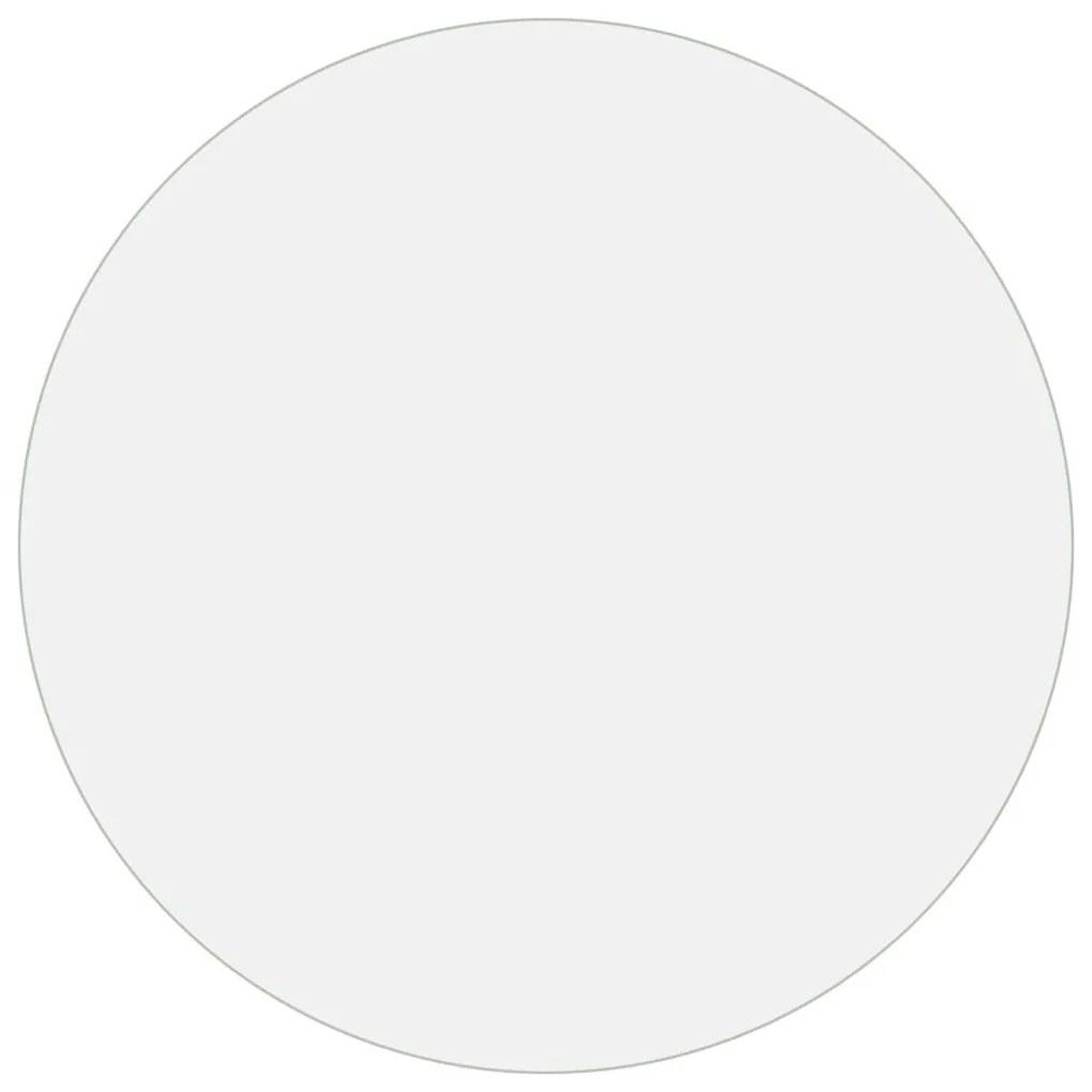 288256 vidaXL Протектор за маса, мат, Ø 120 см, 1,6 мм, PVC