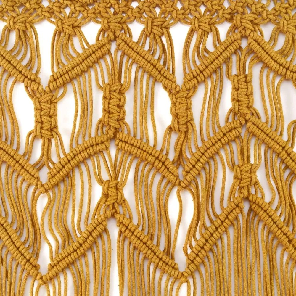 Жълта завеса за врата 90x200 cm Macarena – douceur d'intérieur